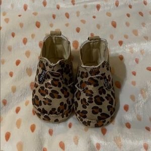 Bebe Cheetah ankle booties